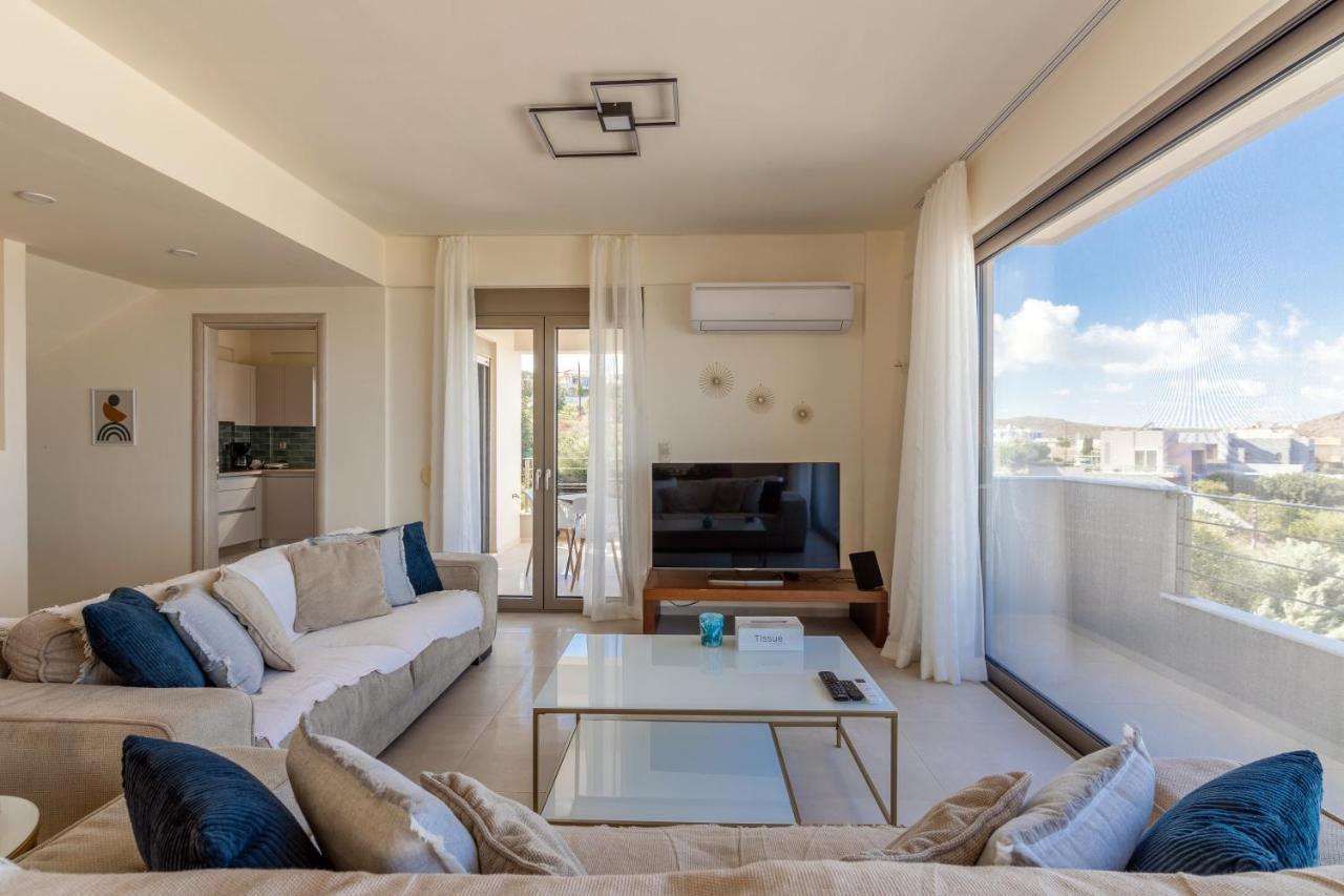 3 Bedroom Villa With Stunning Sea View & Private Parking Ελαία Εξωτερικό φωτογραφία